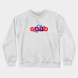 Good Luck Anaglyph design Crewneck Sweatshirt